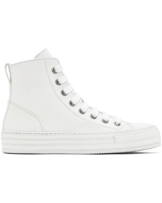 Ann Demeulemeester Leather Raven Sneakers