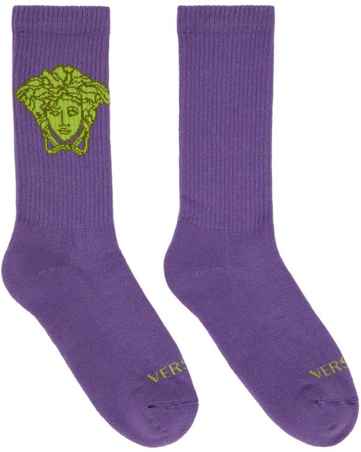 Versace Medusa Socks