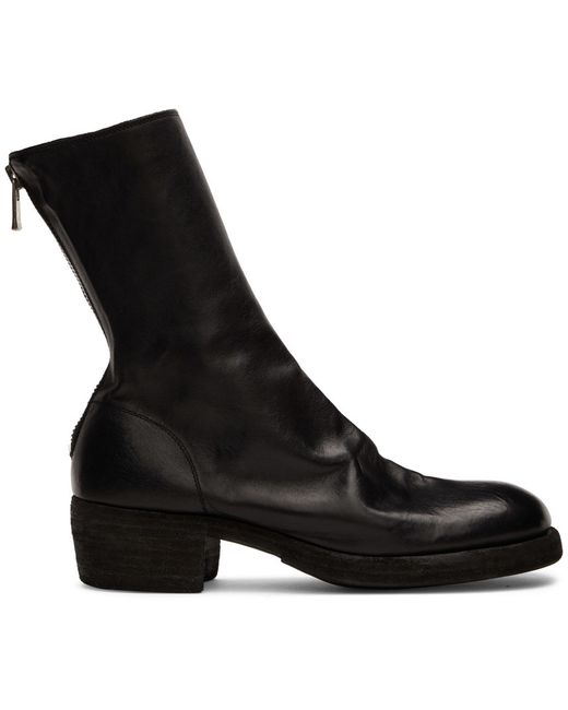 Guidi Leather Heeled Boots