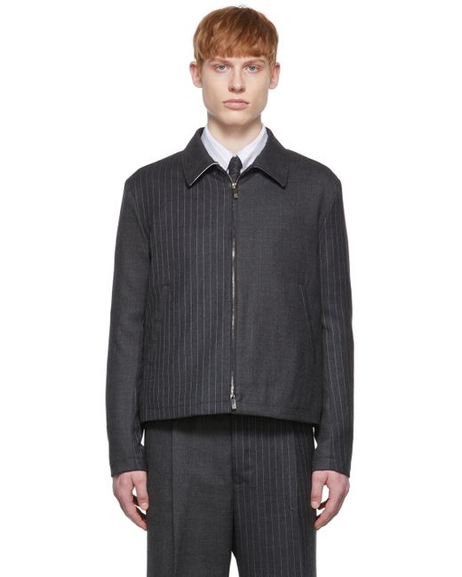 Thom Browne Exclusive Grey Wool Jacket