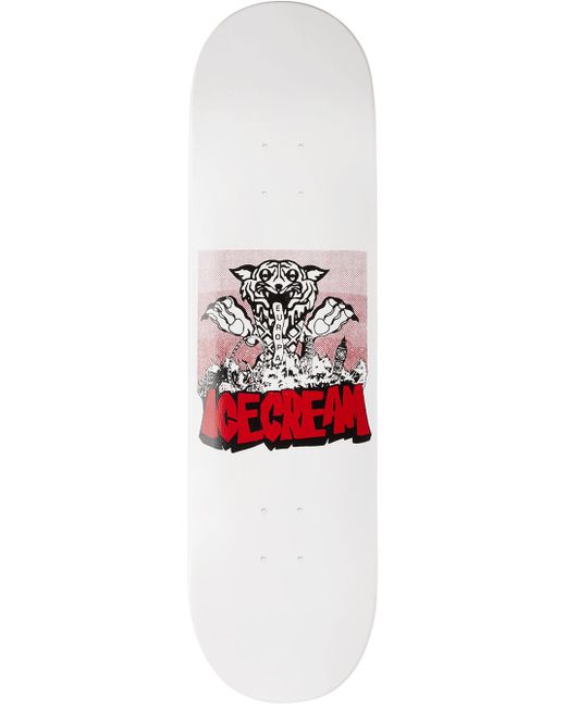 Icecream Off-White Tiger Skateboard