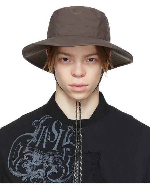 Undercover Brown Nylon Hat