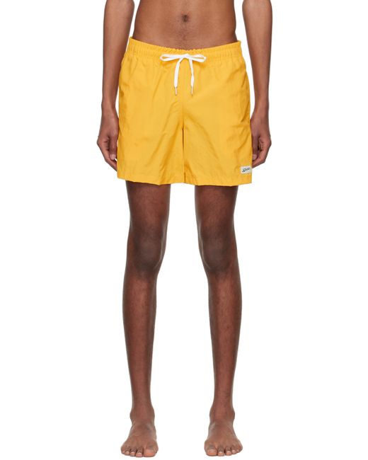 Bather Yellow Recycled Nylon Swim Shorts
