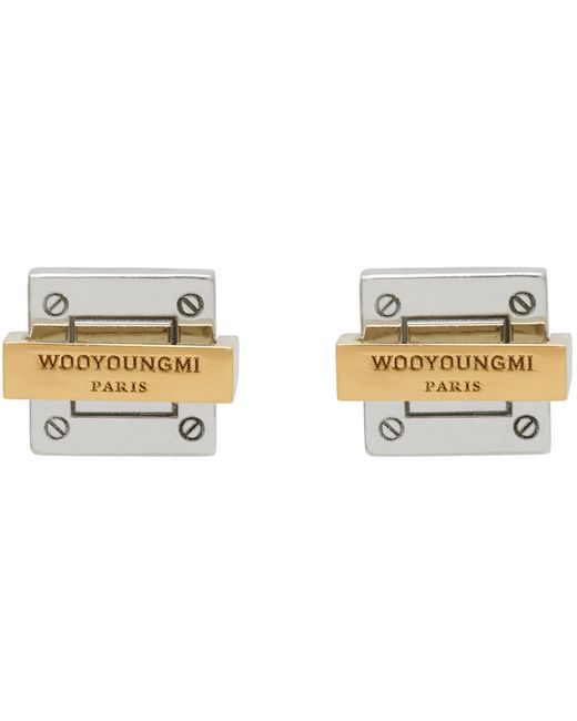 Wooyoungmi Exclusive Gold Regent Tilt Earrings