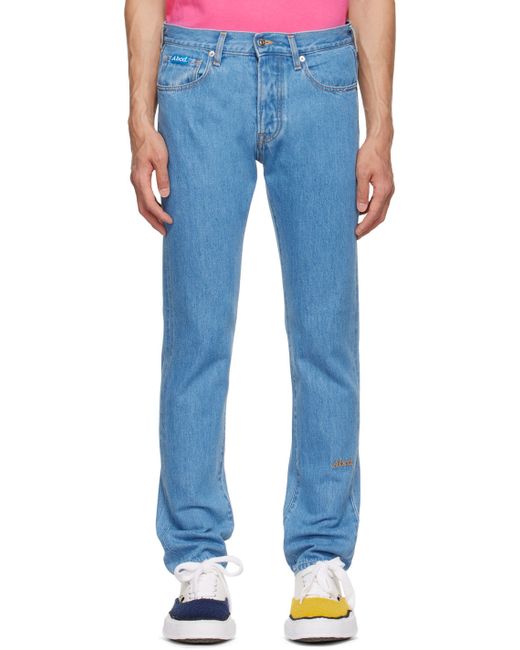 Advisory Board Crystals Blue Slim Fit Jeans