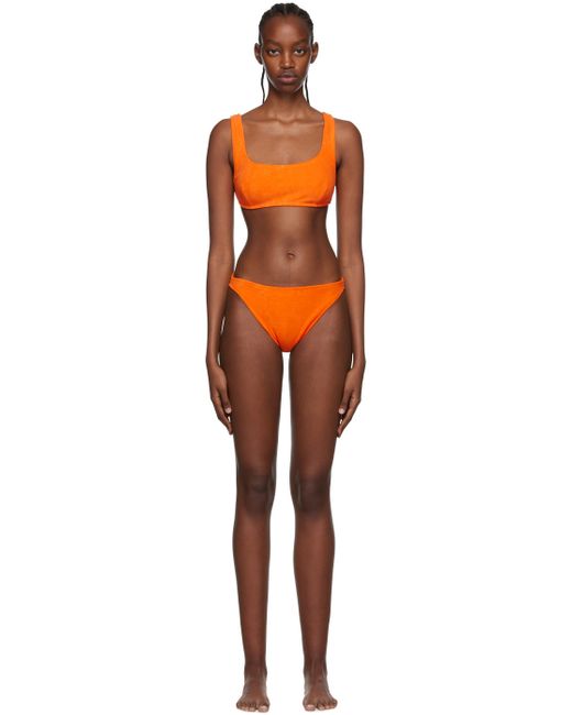 Solid & Striped Orange Estelle Bikini
