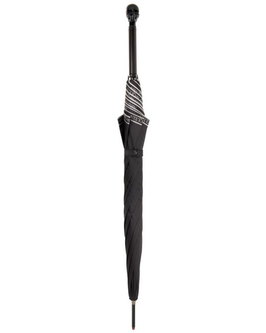 Alexander McQueen Black Selvedge Umbrella