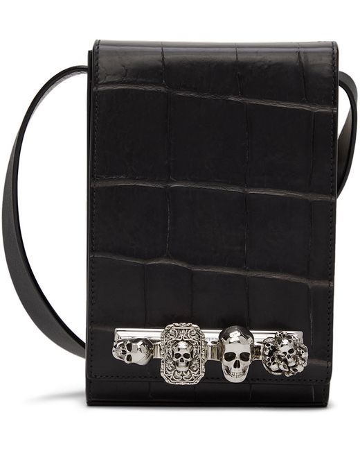 Alexander McQueen Small Four Ring Pouch