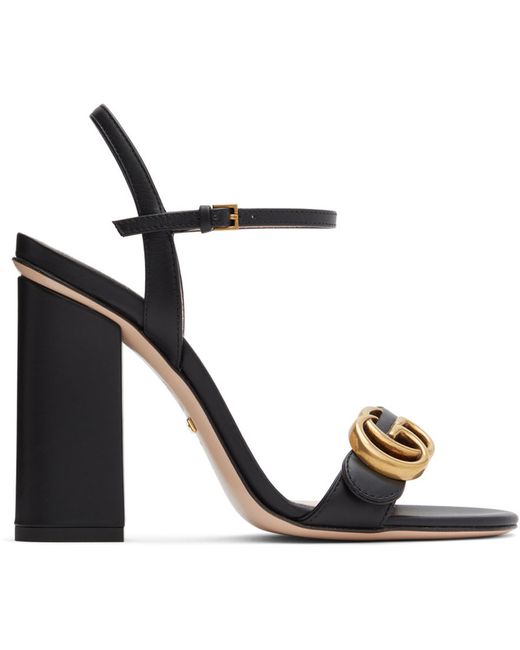 Gucci Leather Heeled Sandals