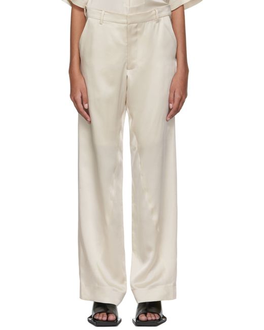 Bianca Saunders Off-White Benz Trousers