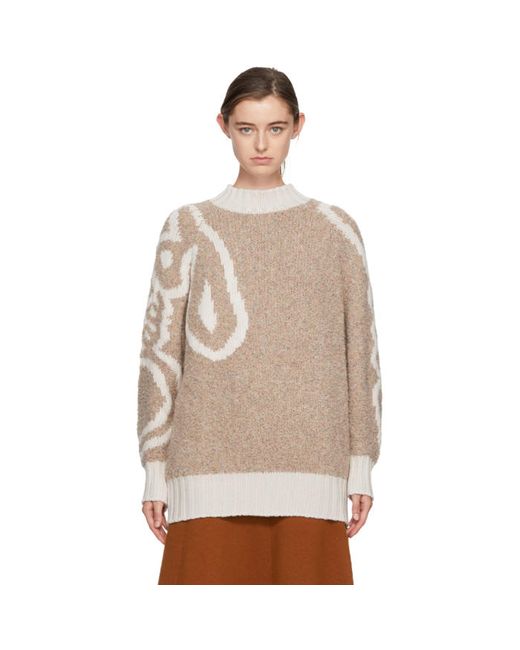 See by Chloé Long Bouclette Sweater