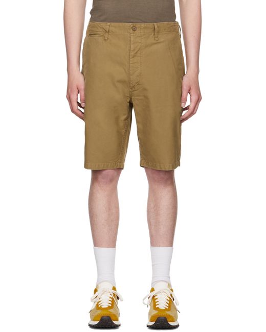 Visvim Brown Cotton Shorts