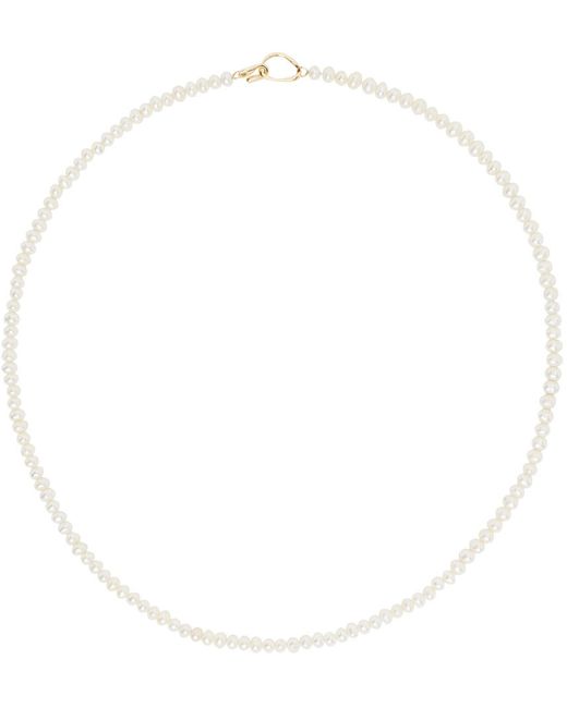 Faris White Seed Necklace