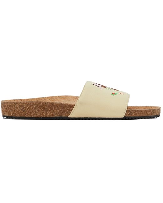 Carne Bollente Off-White Field Of Giving Head Day Sandals
