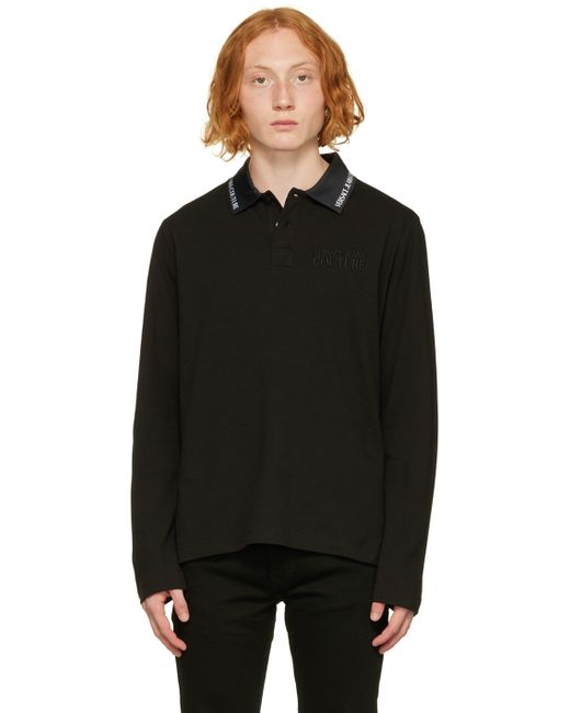 Versace Jeans Couture Long Sleeve Polo