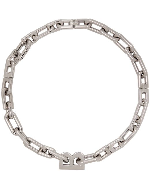 Balenciaga B Chain Necklace
