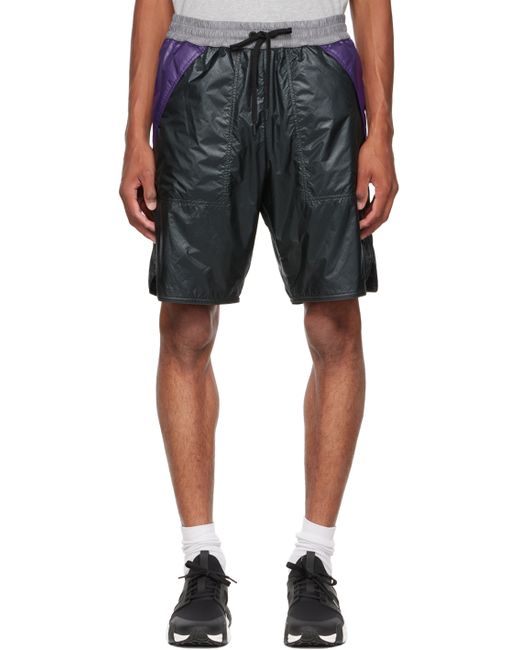 Moncler Grenoble Black Insulated Shorts