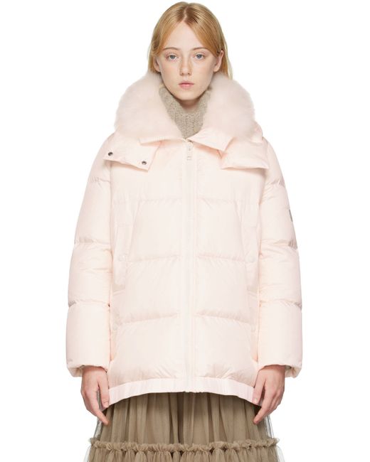 Yves Salomon Army Quilted Down Coat