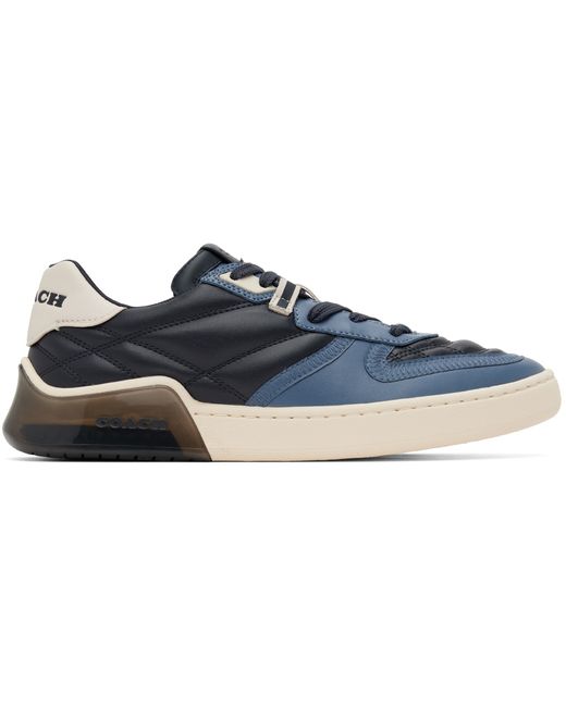 Coach Navy Quilted Citysole Court Sneaker