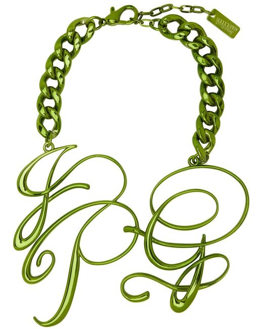 Jean Paul Gaultier The JPG Calligraphy Necklace