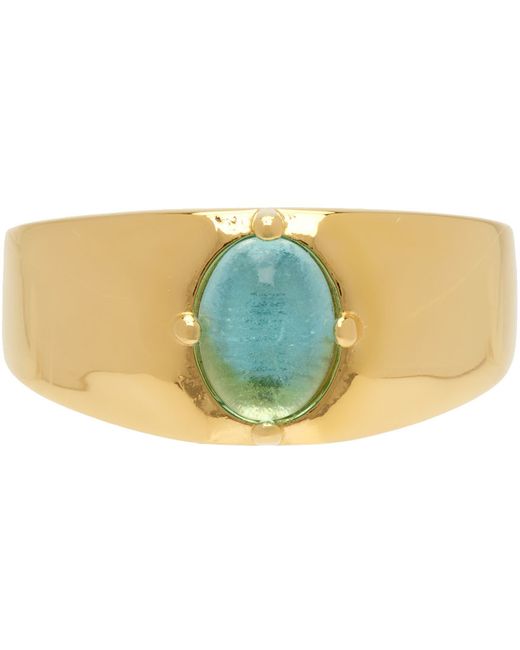 Ernest W. Baker Exclusive Gold Stone Ring