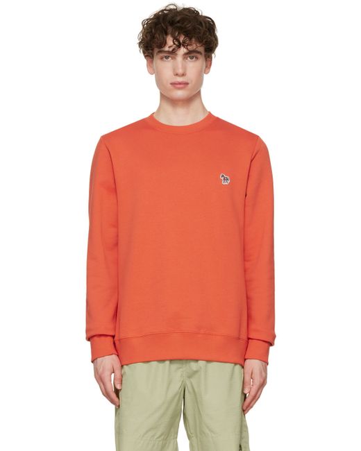 PS Paul Smith Orange Zebra Sweatshirt
