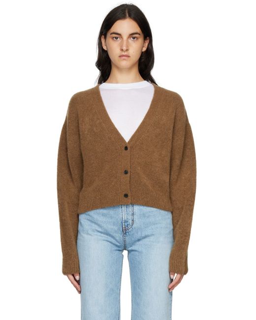 Arch The Tan Brushed Cardigan
