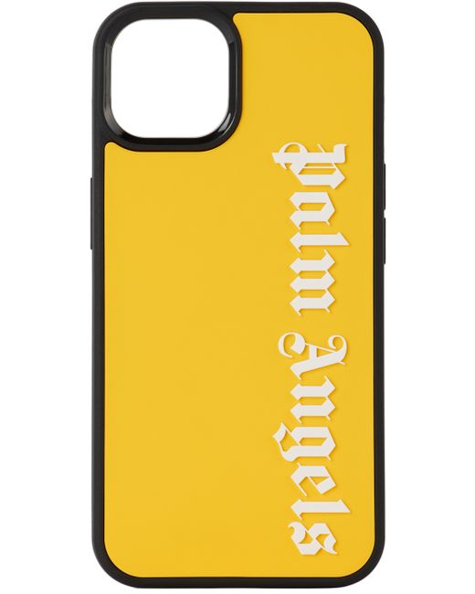 Palm Angels Black Yellow iPhone 13 Case