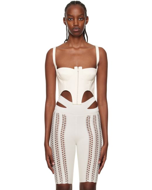 Dion Lee Off Double Arch Tank Top