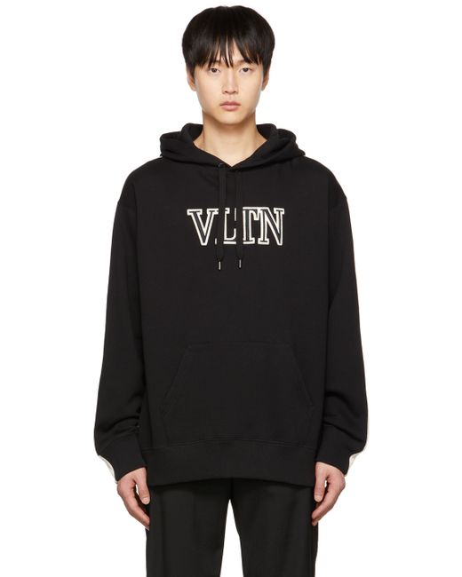 Valentino Embroidered Patch Hoodie