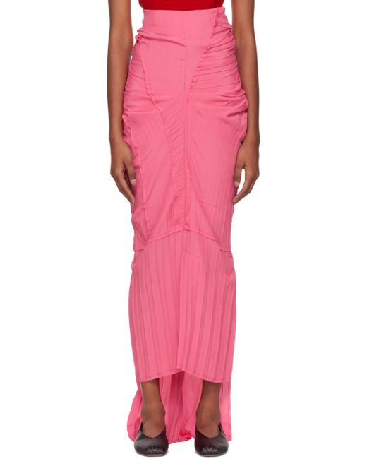 Talia Byre Patched Maxi Skirt