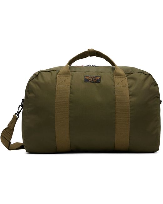 Rrl Khaki Utility Kit Duffle Bag