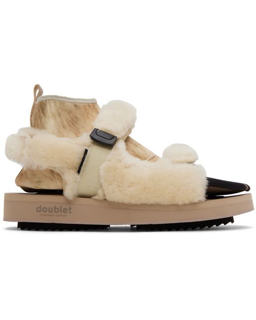 Doublet Off Suicoke Edition Animal Foot Layered Sandals