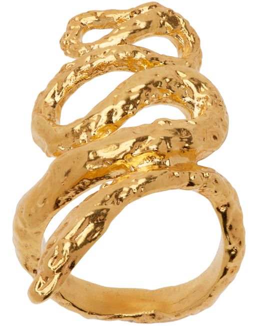 Alighieri Gold The Medusa Ring
