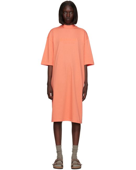 Essentials Short Sleeve Midi Dress