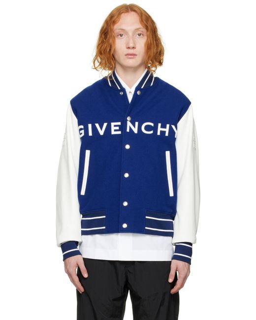 Givenchy Virgin Wool Bomber Jacket
