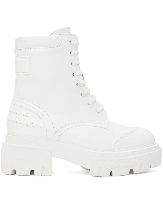 Msgm Lace-Up Boots