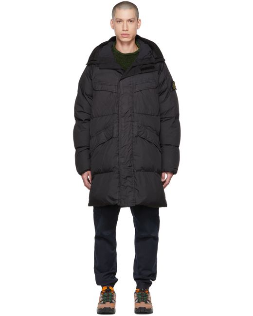 Stone Island Garment-Dyed Crinkle Reps NY Down Jacket