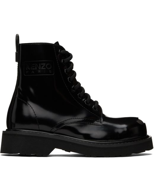 Kenzo Smile Lace-Up Boots