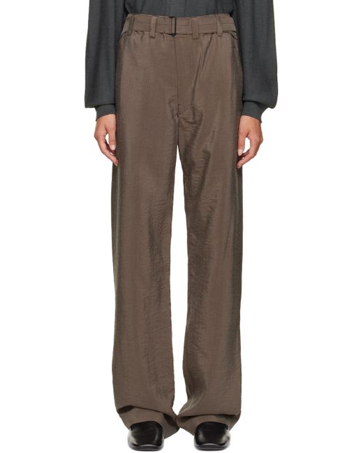Lemaire Belted Chino Trousers