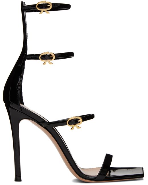 Gianvito Rossi Ribbon Uptown 105 Heeled Sandals