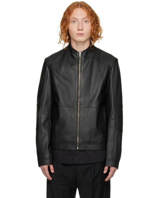Hugo Boss Lokis Leather Jacket