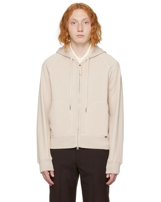 Tom Ford Off Garment-Dyed Hoodie