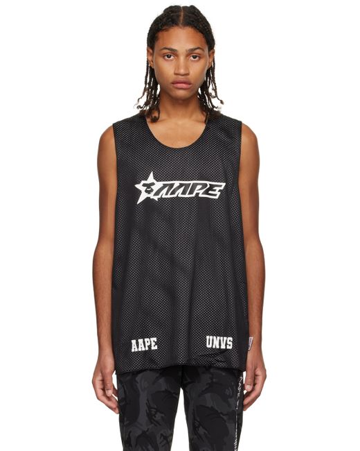AAPE by A Bathing Ape Reversible Graphic Tank Top