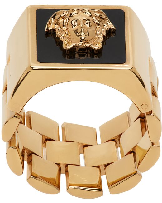 Versace Gold Smalto Ring
