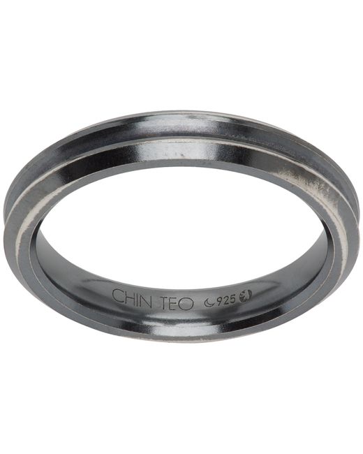 Chin Teo Gunmetal Ring