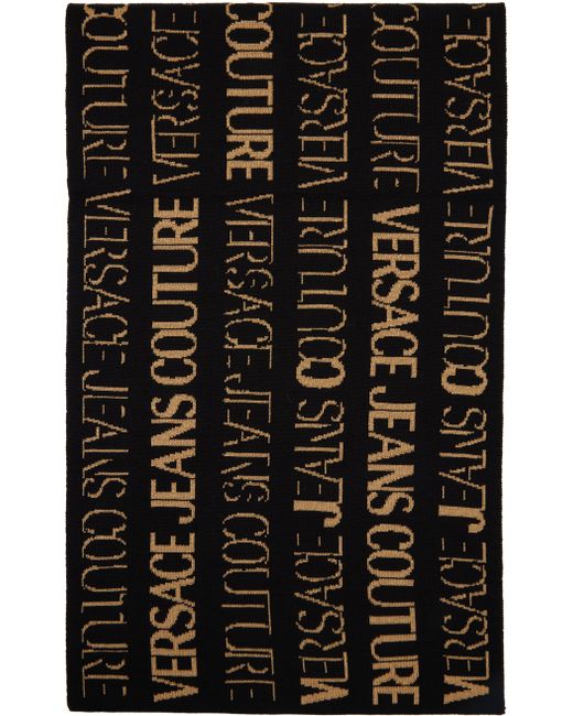 Versace Jeans Couture Gold Logo Scarf