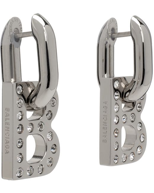 Balenciaga B Chain XS Earrings