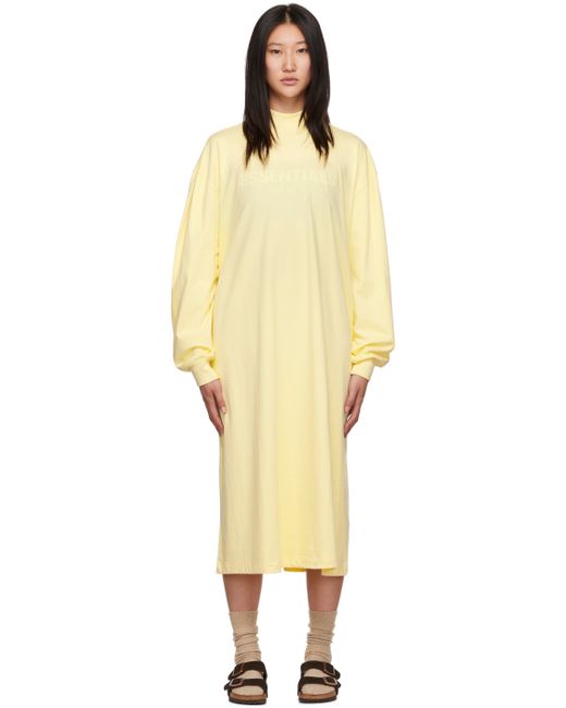 Essentials Long Sleeve Midi Dress