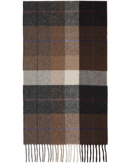 Noah NYC Brown Cashmere Scarf